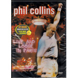 Dvd Phil Collins Live And Loose In Paris - Original Lacrado!