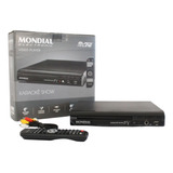 Dvd Player D 20 Com Karaokê Mp3 Usb Il Mondial Bivolt