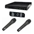 Dvd Player Karaokê  Microfone Duplo  Usb  Mp3 Musicas Brinde