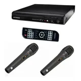 Dvd Player Karaoke Microfone
