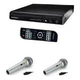 Dvd Player Karaoke Microfone