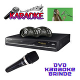 Dvd Player Karaoke Microfone