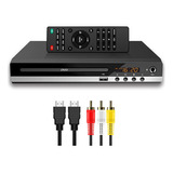 Dvd Player Tv Mp3 Usb Com Controle Remoto 110v