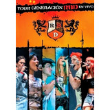 Dvd Rebelde - Tour Generación Rbd En Vivo