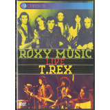 Dvd Roxy Music T. Rex - Live -c/ Brian Ferry (original Novo)