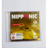 Dvd-rw Nipponic Regravável Conjunto C/ 3 Unid 120min 4.7gb