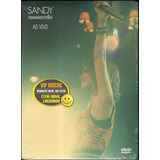 Dvd Sandy Manuscrito Ao Vivo - Original Novo Lacrado Raro!!