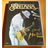  Dvd Santana - Greatest Hits - Live At Montreux 2011 - Duplo