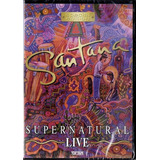 Dvd Santana Supernatural Live