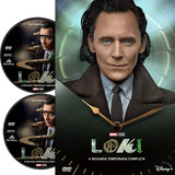 Dvd Série Loki Segunda Temporada Box Completa