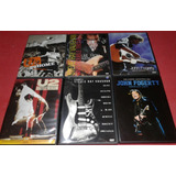 Dvd U2 /stevie Ray Vaughan/john Forgerty Kit 6 Dvd´s