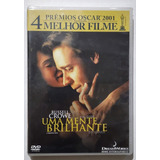 Dvd Uma Mente Brilhante Original Lacrado Russell Crowe