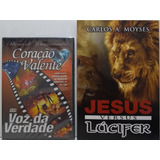 Dvd Voz Da Verdade Coração Valente + Livro Carlos A Moysés