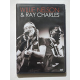 Dvd Willie Nelson E Ray Charles Original Lacrado