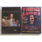 Dvd Yanni - 2 Dvds Yanni Live At The Acropolis E The Concert
