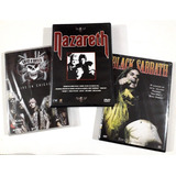 Dvds(3) Guns'n Roses/ Nazareth E Black Sabbath!!!