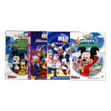  Dvds Casa Do Mickey Mouse E Sua Turma - 4 Dvds - Envio Já