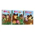 Dvds Masha E O Urso - Volumes 4,5 & 6 - 3 Dvds Caixa Box