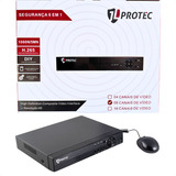 Dvr Gravador 8 Canais Jl Protec 6008a Full Hd Segurança 1080n P2p Bivolt 110v 220v