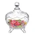 E nvk Pote Para Doces Balas Decorativa Recipiente Bombom Cor Transparente 500ml