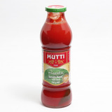 E passata De Tomate Com Manjericão Mutti  700g