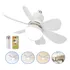 E27 Lâmpada Ventilador De Teto Luz Led Regulável Bivolt