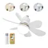 E27 Lâmpada Ventilador Regulável Teto De Led Luz Bivolt