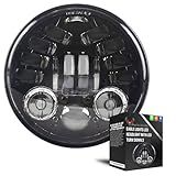 Eagle Lights Farol De Led 8900ah-b De 14,6 Cm Com Setas Integradas Para Harley Davidson