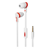 Easy Earphone Coca-cola - Fone De Ouvido Microfone - Branco