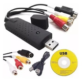  Easycap Placa Captura Vídeo Usb 2.0 Ps2, Ps3, Xbox 360