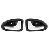 Ebtools Para Maçaneta De Porta Vivaro, Trafic 20010 Maçaneta Interna Da Porta 8200915599 Tigela De Acabamento Da Tampa Da Maçaneta Do Interior Do Carro Para Renault Para Clio Para Scenic (1 Par)