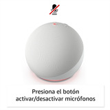 Echo Dot 5  Geração Assistente Virtual Alexa Branco 110v 240v
