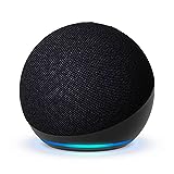 Echo Dot 5  Geração   O Echo Dot Com O Melhor Som Já Lançado   Cor Preta