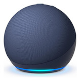 Echo Dot 5th Azul Com Comandos De Voz Alexa - Lacrado