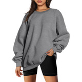 Efan Womens Oversized Sweatshirts Hoodies Fleece Crew Neck