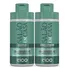 Eico Shampoo Hidratação 450ml E Condicionador Leave-in 400ml Salão Em Casa Cachos Definidos Óleos Argan Cacheado Crespos E Ondulados