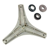 Eixo Tripé Lava E Seca LG   Kit Rolamentos Wd1403   Wd1485