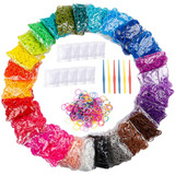 Elastico De Cabelo Infantil Pulseira Liguinha Kit 2 200 Pçs
