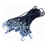 Elástico Extensor Caminhão Lona 40cm Preto 100 Unidades
