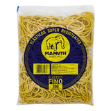 Elástico N 18 2 2mm Amarelo 250g 300 Un Dinheiro Liguinha