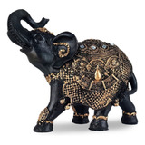 Elefante Indiano Escultura Resina
