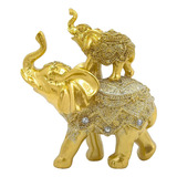 Elefante Mae Filho Decorativo