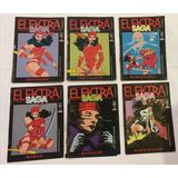 Elektra Saga Minissérie Completa Em 6 Edições, Editora Abril, Ano 1989, Raridade, 312 Páginas, Elektra Demolidor - Tentáculo!