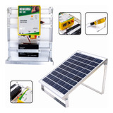 Eletrificador Solar Aparelho Cerca Elétrica Rs120 C  Bateria