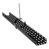 Eletrocalha Perfurada Tipo U 100x50x3000mm 24 Cor Preta