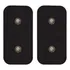 Eletrodos Tens 5x10cm Plug Duplo Compatível Compex 2un