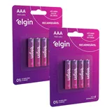 Elgin 8 Pilhas Recarregavel