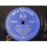 Elvis 78 Rpm Return