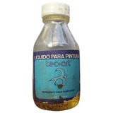 Embalagem Antiga De Líquido Para Pintura Tec-art - Vidro- I