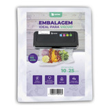 Embalagem   Sacos A Vácuo 10x25   100 Und